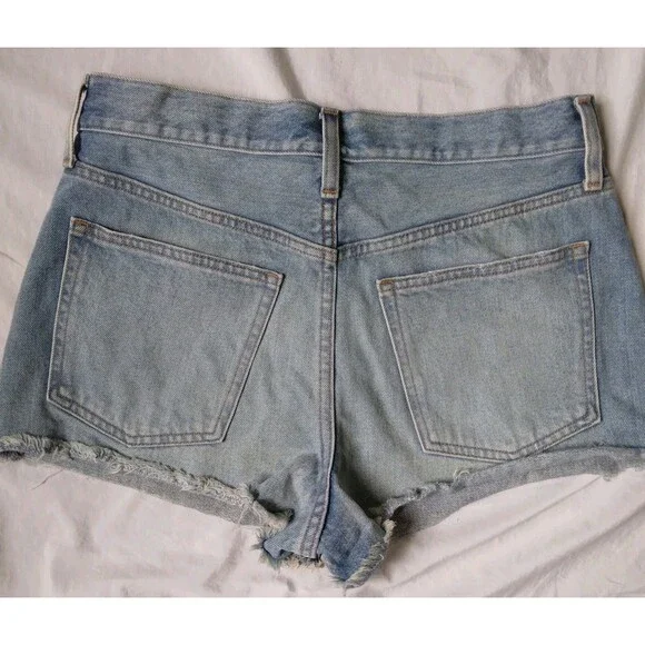 J. Crew Denim Relaxed Short Denim Casual Womens Size 27 - Picture 9 of 9